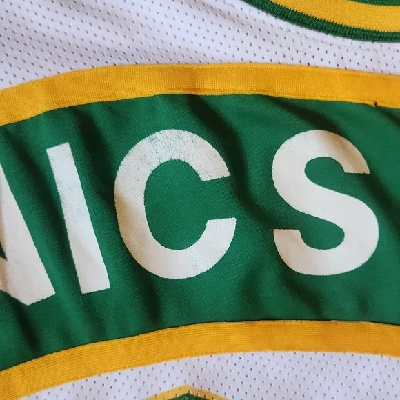 Gary Payton Seattle SuperSonics Mitchell & Ness Swingman Basketball Jersey #20 - Picture 9 of 12